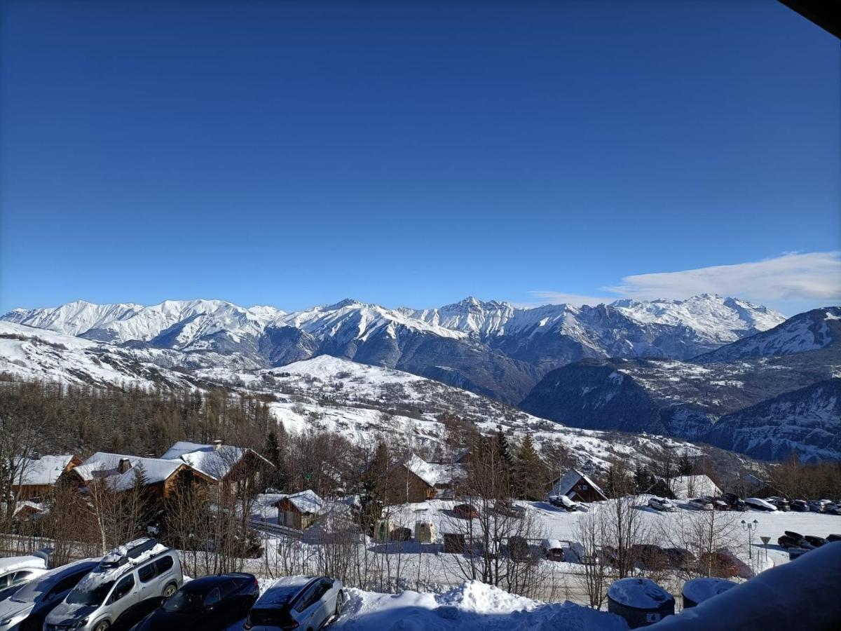 Apt 2 Chambres Calme Vue vallée 500m des pistes Le Corbier Exterior foto