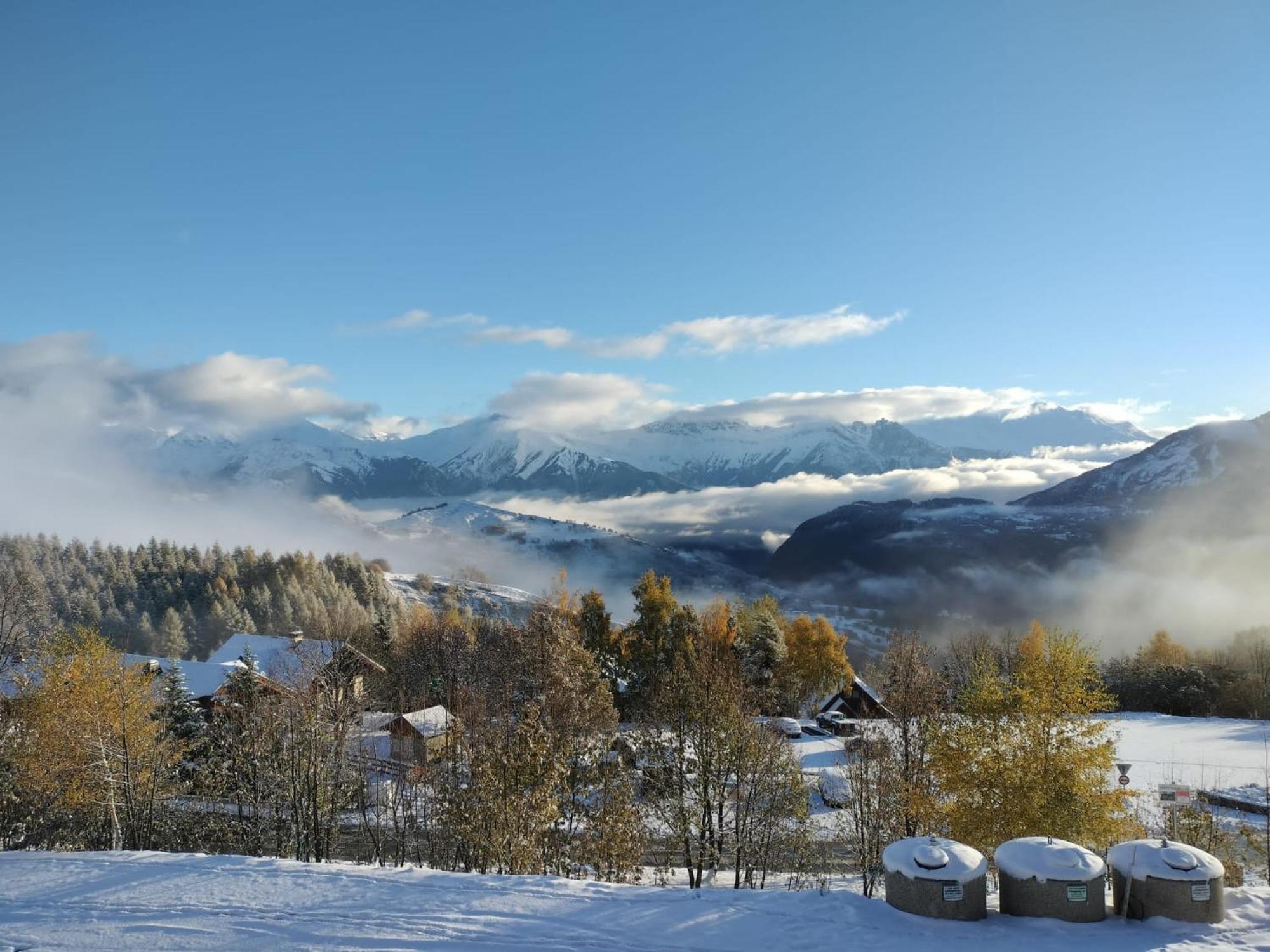 Apt 2 Chambres Calme Vue vallée 500m des pistes Le Corbier Exterior foto